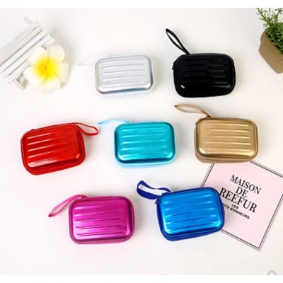 Mini suitcase coin purse, coin purse, pocket purse for wholesale