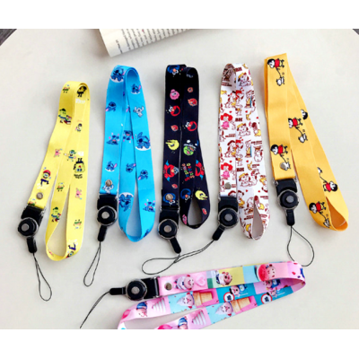 polyester lanyard phone lanyard for wholesale