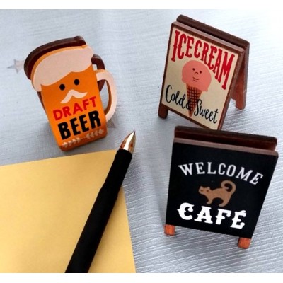 Cartoon painted  message folder for wholesale