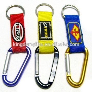 Aluminum carabiner hook /steel clip hook/carabiner hook with lanyard