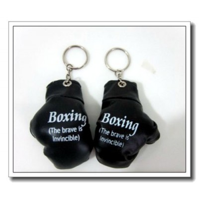 Customed made Boxing keychain,boxing glove keychain for wholesale