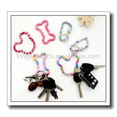 flower printed Aluminum Carabiner,carabiner keychain