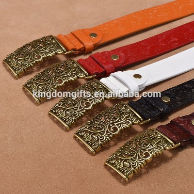 2018 high quality leather belts/genuine leather belt/leather dress belts