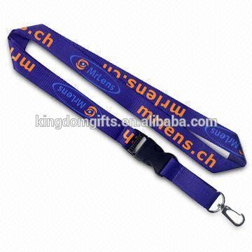 Hot selling cheap polyester Best Quality Printed Polyester customized lanyards