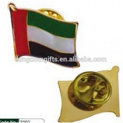 United Arab Emirates airline company flag metallic brooch pins