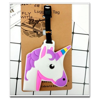 unicorn luggage tag for wholesale